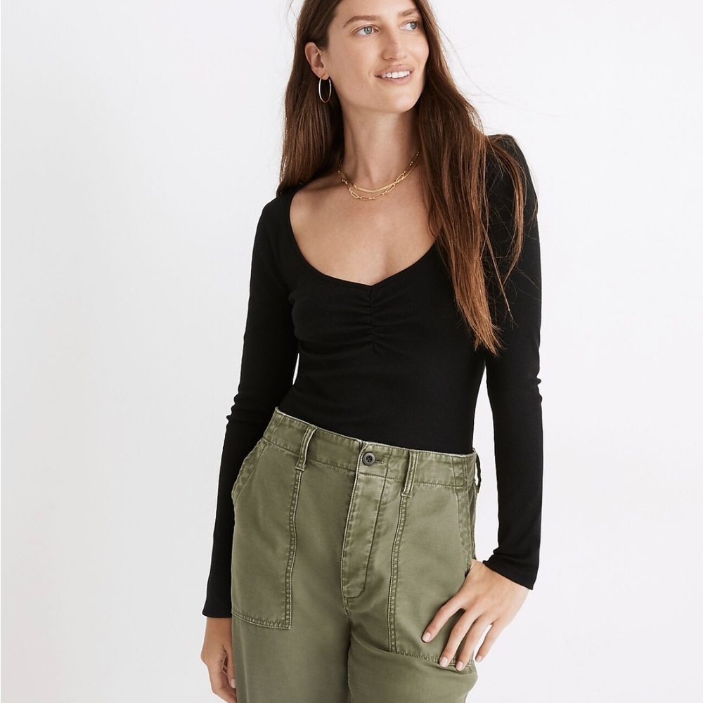 Madewell Sweetheart Thong Bodysuit - Picture 2 of 8